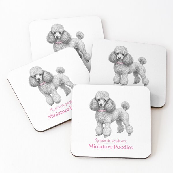 Item preview, My Favorite People Are Miniature Poodles | Mini Poodle Mom Dad Gift | Miniature Poodle Christmas Gift | Birthday Gift | Show Cut Shirt Mug designed and sold by The Frog.