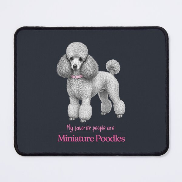 Item preview, My Favorite People Are Miniature Poodles | Mini Poodle Mom Dad Gift | Miniature Poodle Christmas Gift | Birthday Gift | Show Cut Shirt Mug designed and sold by The Frog.