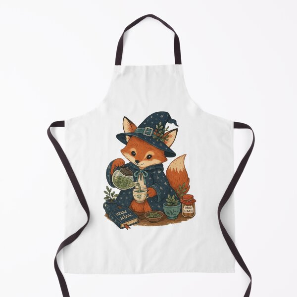 Item preview, Fox Witchy Magic Herbal Tea designed and sold by AtlantiqArt.