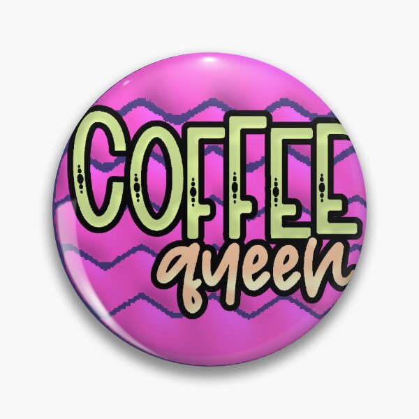 Item preview, Coffee Queen | Elegant Typography for Coffee Lovers and Coffee Lover Style designed and sold by AstronautMerch.