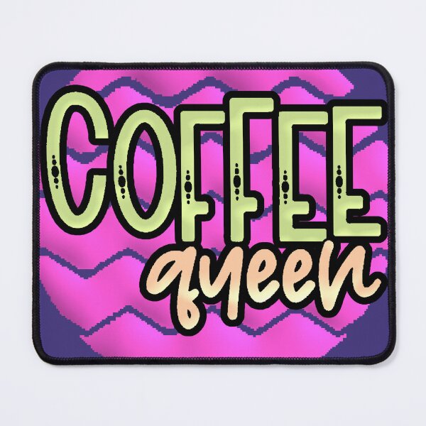 Item preview, Coffee Queen | Elegant Typography for Coffee Lovers and Coffee Lover Style designed and sold by AstronautMerch.