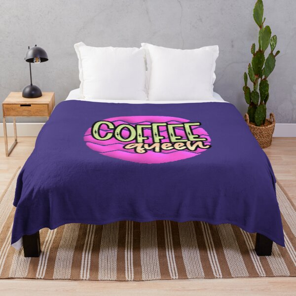 Item preview, Coffee Queen | Elegant Typography for Coffee Lovers and Coffee Lover Style designed and sold by AstronautMerch.
