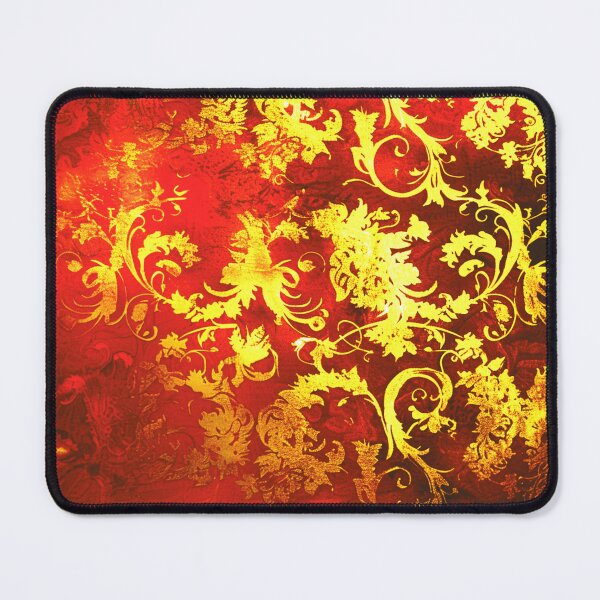 Item preview, Asian-Inspired Vintage Red And Golden Abstract Designs designed and sold by DEC02.