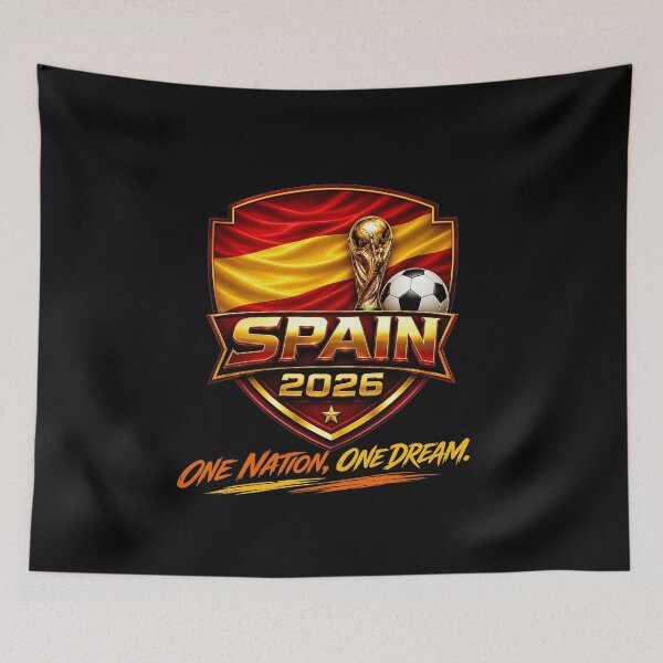 Item preview, Vamos España | Spain Football Pride | Spanish Supporter Tee designed and sold by Huddy-clothes.