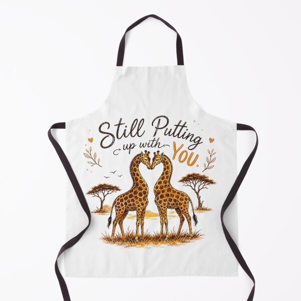 Item preview, Funny Couples Giraffe Anniversary Gift designed and sold by Gentlestate.