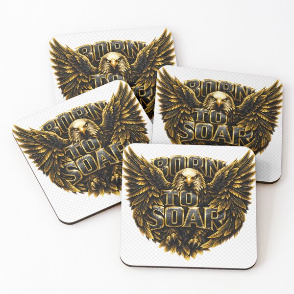 Item preview, Born to Soar - Realistic Eagle Gold designed and sold by Lightup2studios.