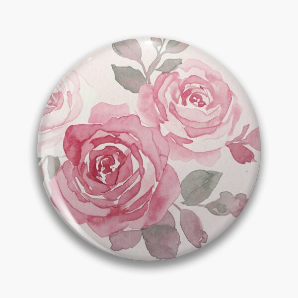 Item preview, ​Vintage Dusty Rose Watercolor Pattern designed and sold by wissal.studio.