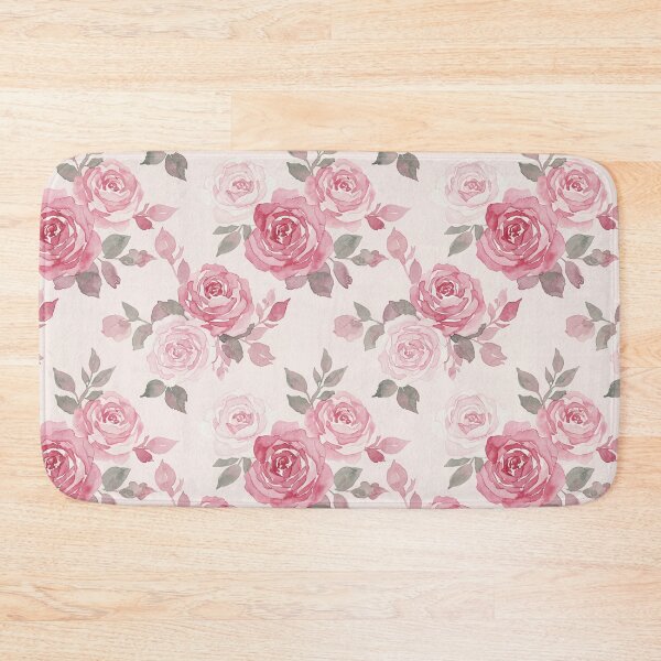 Item preview, ​Vintage Dusty Rose Watercolor Pattern designed and sold by wissal.studio.