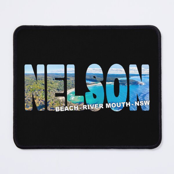 Item preview, NELSON BEACH River Mouth NSW - Merimbula Sapphire Coast Sunny Day designed and sold by Adam Gormley.