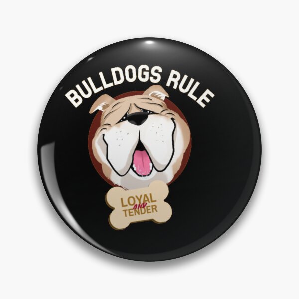 Item preview, Bulldogs Rule - Loyal and Tender Dog Mascot designed and sold by GenZFashion000.