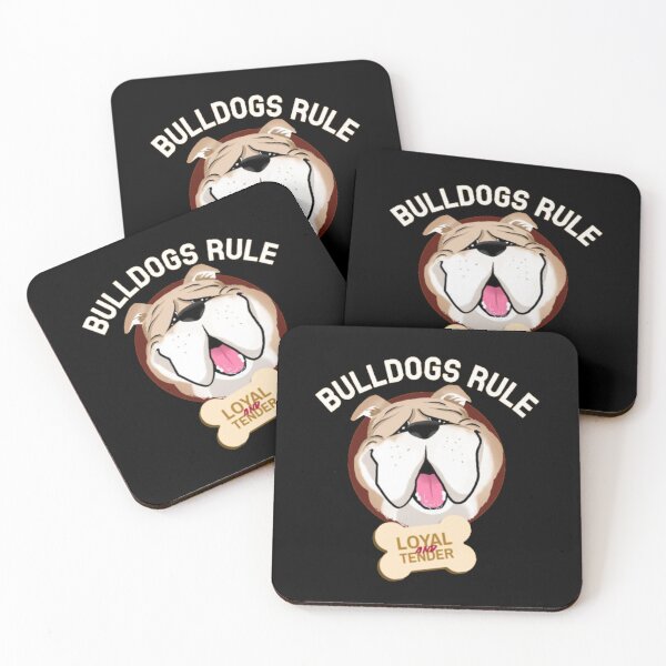 Item preview, Bulldogs Rule - Loyal and Tender Dog Mascot designed and sold by GenZFashion000.
