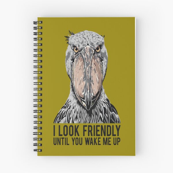 Item preview, Shoebill Stork I Look Friendly Until You Wake Me Up Exotic Bird Gift designed and sold by Max Store.