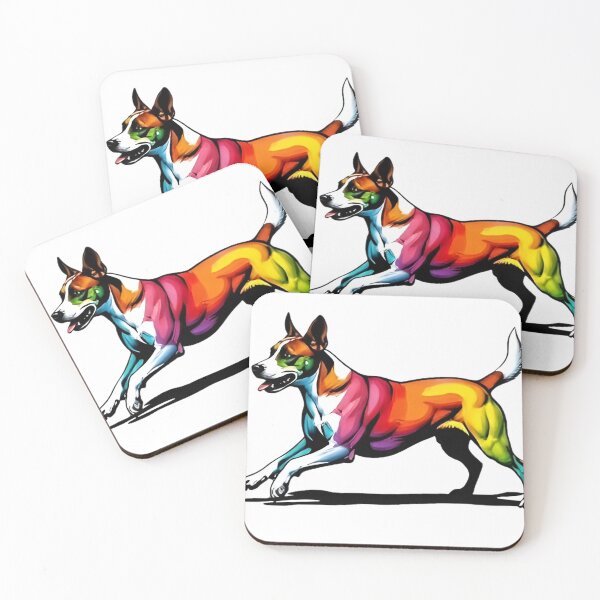 Item preview, Jack Russell Terrier Street Art Illustration designed and sold by MaurizioDesign.