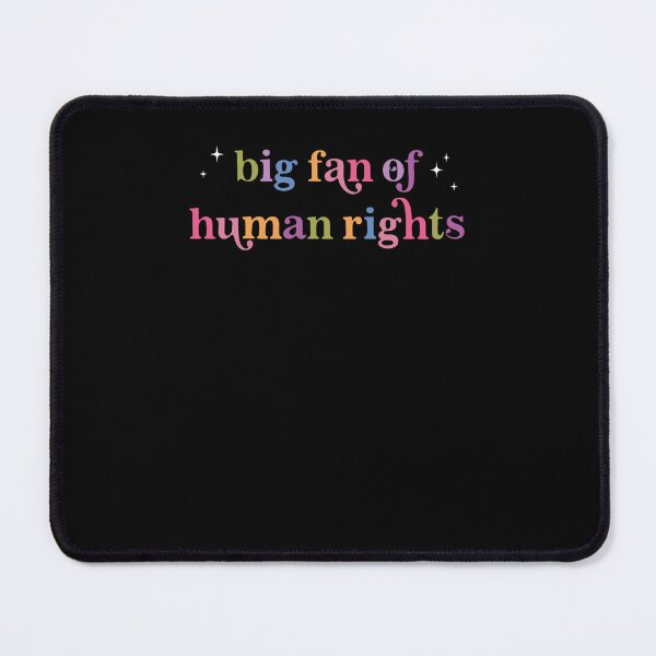 Item preview, Big Fan of Human Rights Funny Retro designed and sold by Hedoraxe.