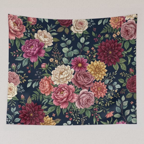 Item preview, Romantic Vintage Floral Seamless Pattern designed and sold by FashioonTrends.