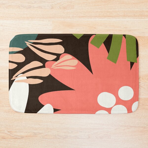 Item preview, Contemporary Blush-Orange And Olive Color Floral Abstract  designed and sold by DEC02.