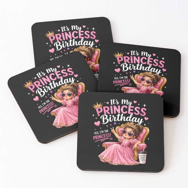 Item preview, Funny Princess Birthday Queen Shirt Cute Pink Tiara Girl Birthday Party Design designed and sold by Celebrate & Sparkle.