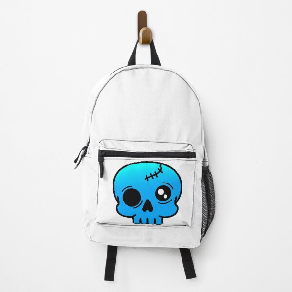 Item preview, Kawaii Blue Skull | Cute Spooky Adorable Design for Halloween and Anime Aesthetics designed and sold by AstronautMerch.