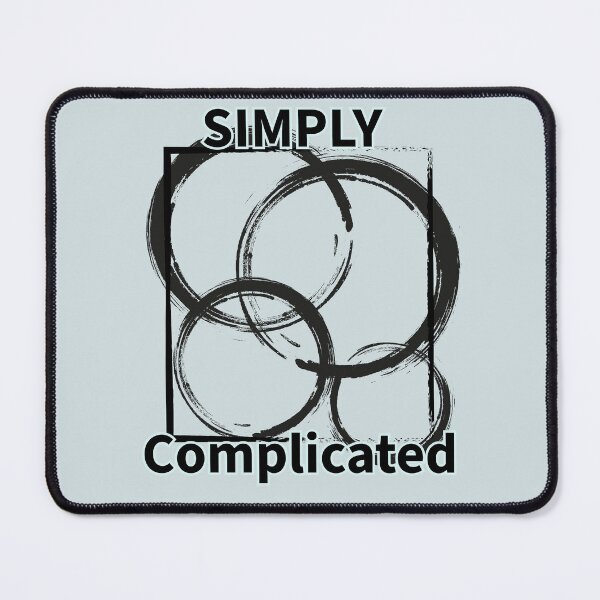Item preview, SIMPLY Complicated Abstract Geometry Grunge Circles designed and sold by Heal of Souls Designs .