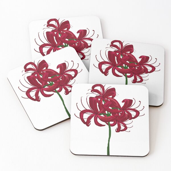 Item preview, Red Spider Lily flower designed and sold by tigerlilyz.