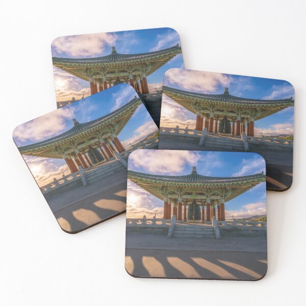 Item preview, Korean Pavilion at Sunset | Coastal Architecture Photography designed and sold by TheHikersEye.