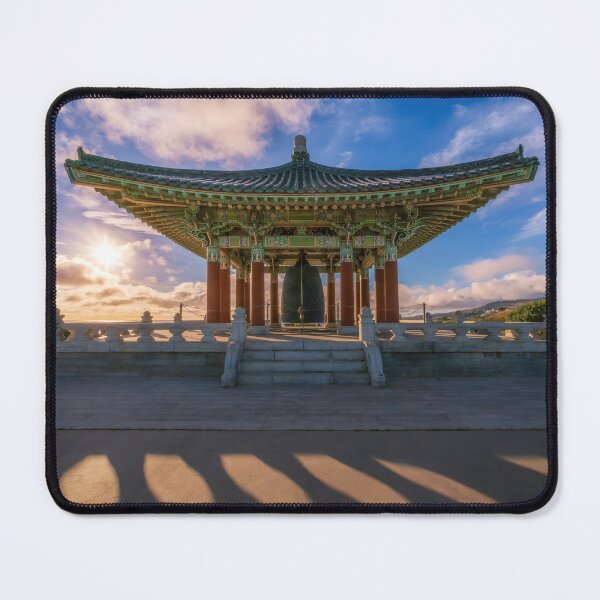 Item preview, Korean Pavilion at Sunset | Coastal Architecture Photography designed and sold by TheHikersEye.