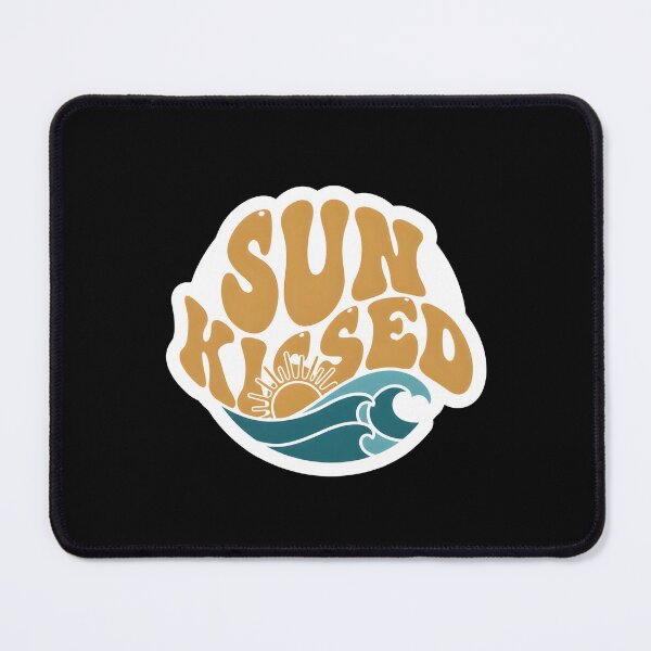 Item preview, Sun Kissed Retro Ocean Wave Beach Sticker designed and sold by FestivityFinds.