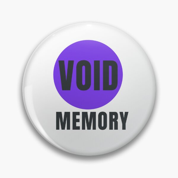 Item preview, VOID MEMORY | Modern Tech Aesthetic Graphic Design designed and sold by HeartAndArtShop.
