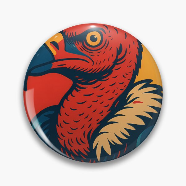 Item preview, Retro Pop Art Poster Illustration of a Vulture | Bold Scavenger Bird Print with Dramatic Wingspan, Desert Wildlife Aesthetic & Vintage Nature Wall Art Decor designed and sold by PaintedPixels01.