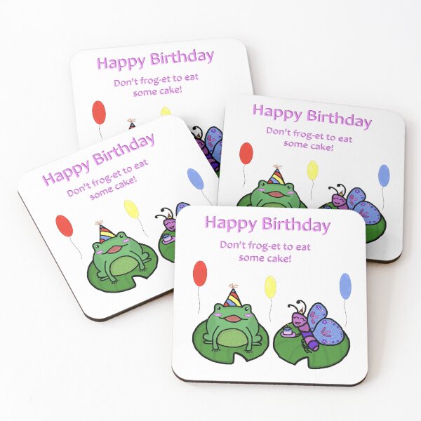 Item preview, Froggy and friend birthday party card designed and sold by tigerlilyz.
