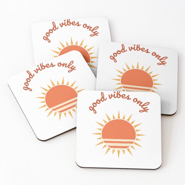 Item preview, Retro Good Vibes Only Sun designed and sold by HeyElan.