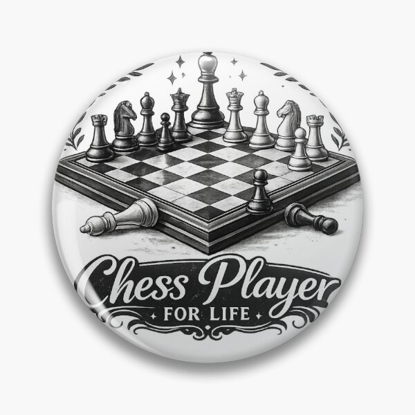 Item preview, Chess Player For Life Strategy Design designed and sold by SugarSketch by VanshShristi.