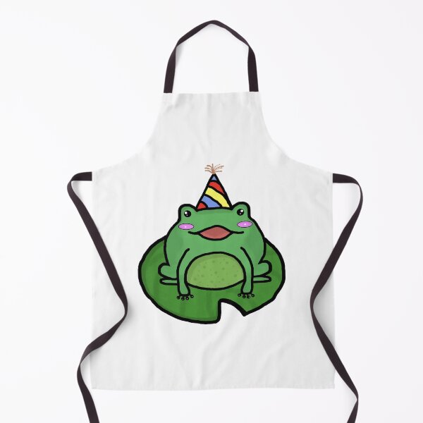 Item preview, Copy of Froggy birthday party hat sticker designed and sold by tigerlilyz.