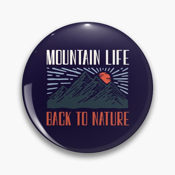 Item preview, Mountain life Back to nature designed and sold by aspanguji.