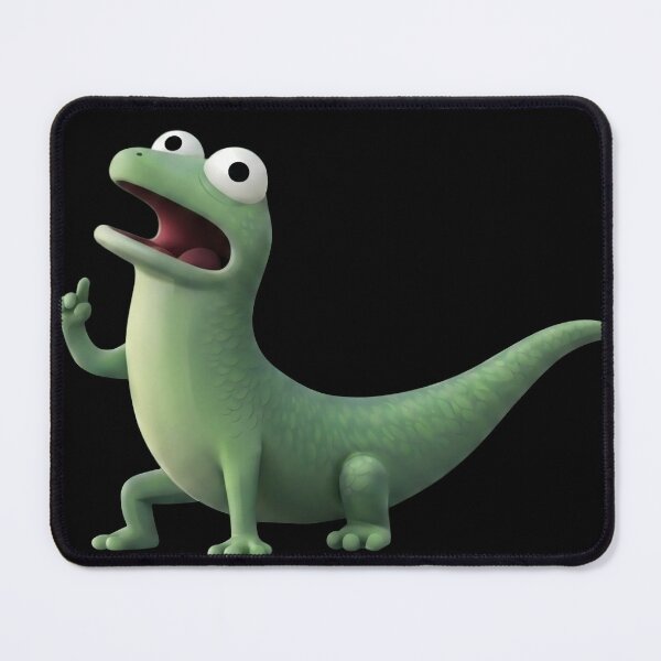 Item preview, Tom Lizard "Wait, What?" – Fan Art from Pixar’s Hoppers (2026) designed and sold by JEVANStudio.