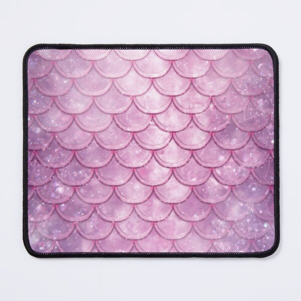 Item preview, Light Pink Cute Mermaid Print designed and sold by SeaStarMermaids.