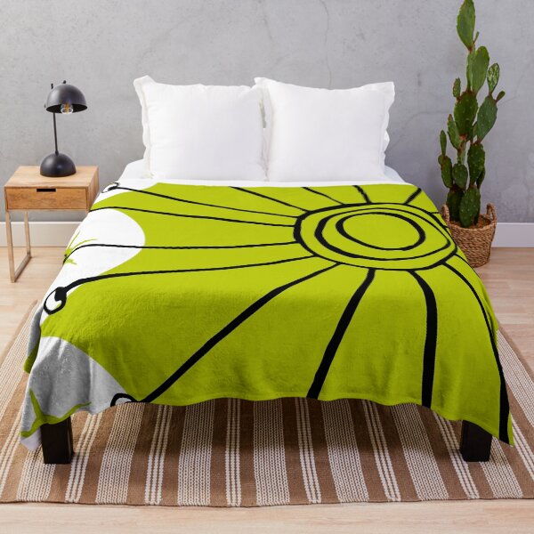 Item preview, Mid-Century Modern Lime Green And White Sunburst Designs designed and sold by DEC02.