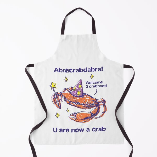 Item preview, Abracadabra You Are Now A Crab designed and sold by PopcornpunkART.