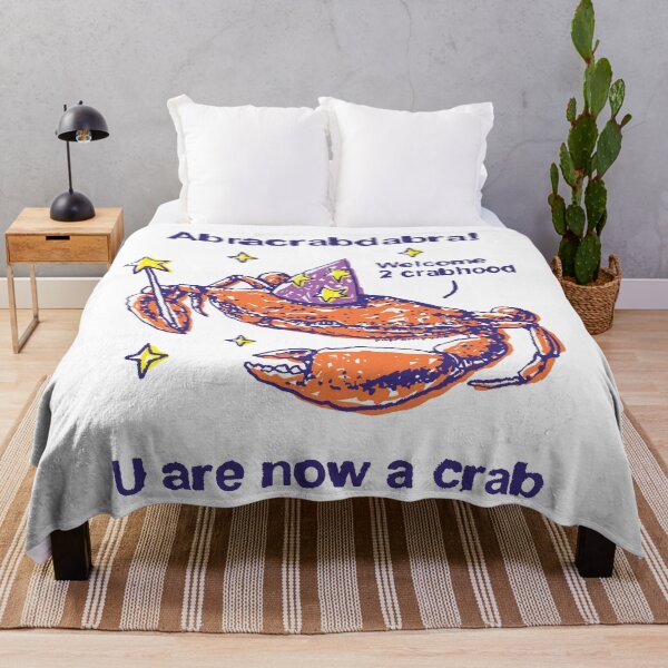 Item preview, Abracadabra You Are Now A Crab designed and sold by PopcornpunkART.