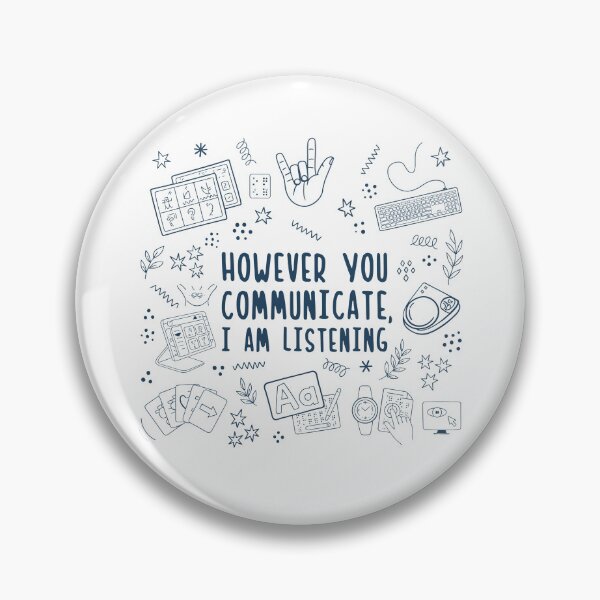 Item preview, However You Communicate I Am Listening designed and sold by suhairee-studio.