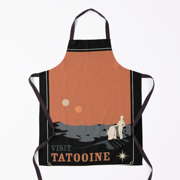 Item preview, Desert Planet Binary Sunset Vintage Poster designed and sold by Kartezartion.