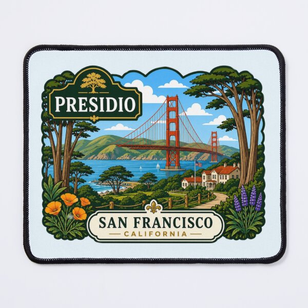 Item preview, Presidio, San Francisco, California designed and sold by Myra365Art.