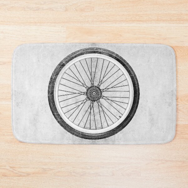 Item preview, Vintage Bicycle Wheel Spokes Dark Cycling Geometric Art designed and sold by Ghoul Enterprises.