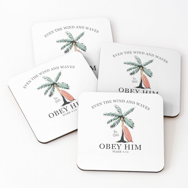 Item preview, Even The Wind and Waves Obey Him Retro designed and sold by suhairee-studio.