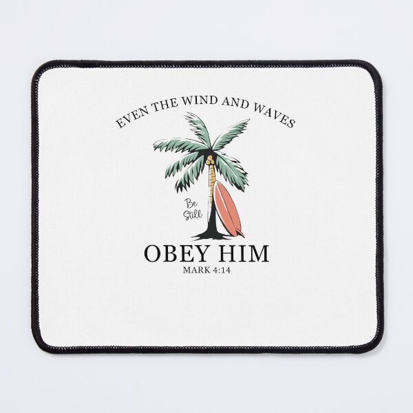Item preview, Even The Wind and Waves Obey Him Retro designed and sold by suhairee-studio.