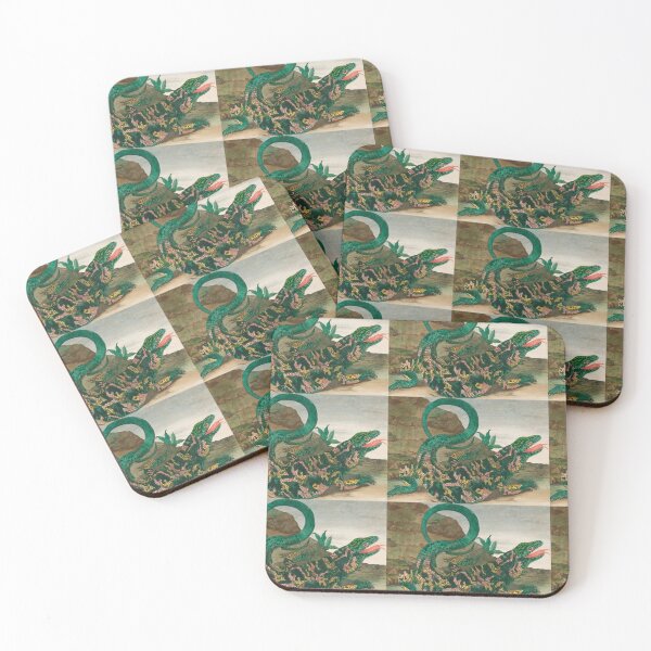 Item preview, THE GREEN REPTILE designed and sold by THE GOOD FIND.