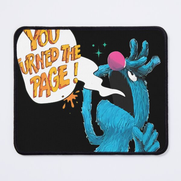Item preview, Book Reader Frustration Blue Monster designed and sold by Kartezartion.