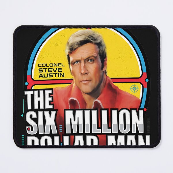Item preview, Bionic Man Retro TV Show Tribute Graphic designed and sold by Kartezartion.