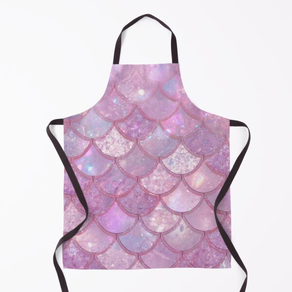 Item preview, Sparkly Light Pink Cute Mermaid Print designed and sold by SeaStarMermaids.