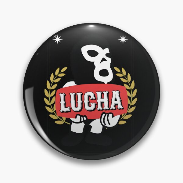 Item preview, Cartoon Lucha Mask Holding Banner Graphic  designed and sold by Kartezartion.